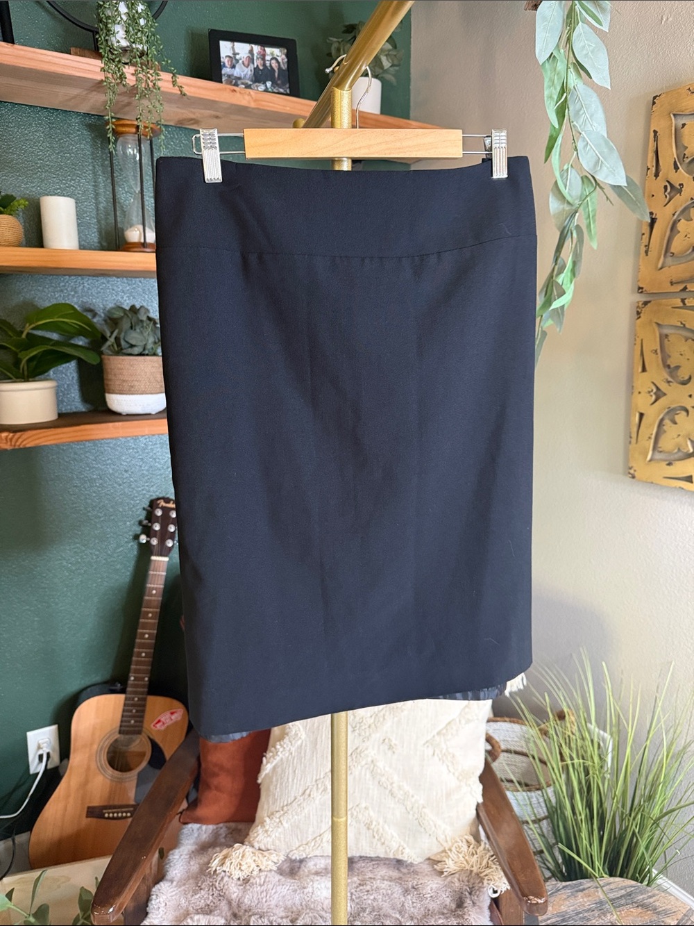 Alfani Black Classic Pencil Skirt